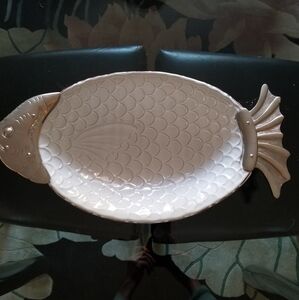 Mud Pie Large Fish Platter